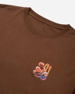 Airbrush Flower Long Sleeve Tee