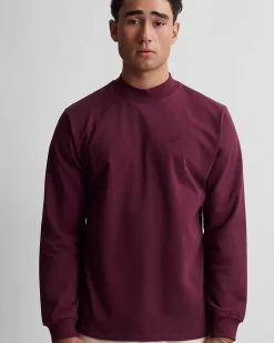 Dekalb Heavyweight Mockneck Long Sleeve Tee