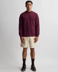 Dekalb Heavyweight Mockneck Long Sleeve Tee