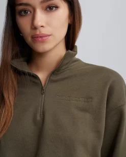 Eldridge Fundamental Cropped Quarter Zip