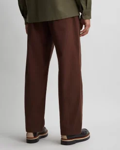 George Herringbone Flannel Pant