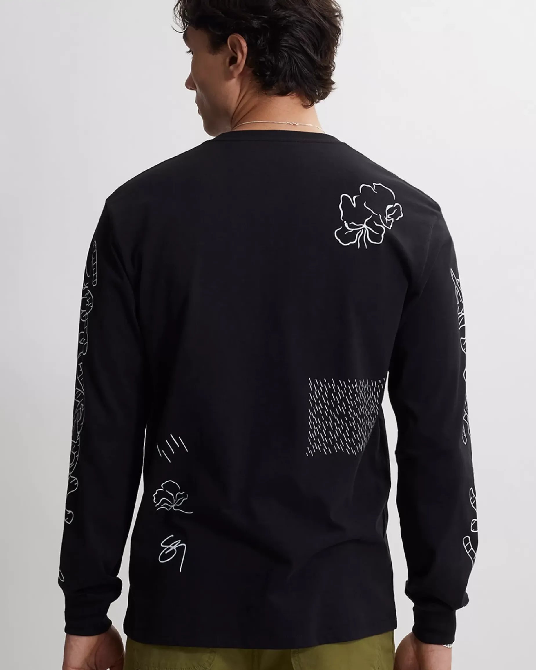 Manoa Patchwork Standard Long Sleeve Tee