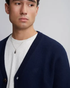 Michael Boiled Wool Cardigan