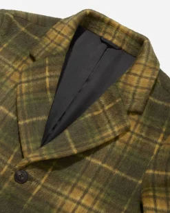 Morgan Plaid Overcoat