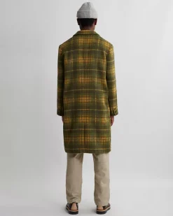 Morgan Plaid Overcoat