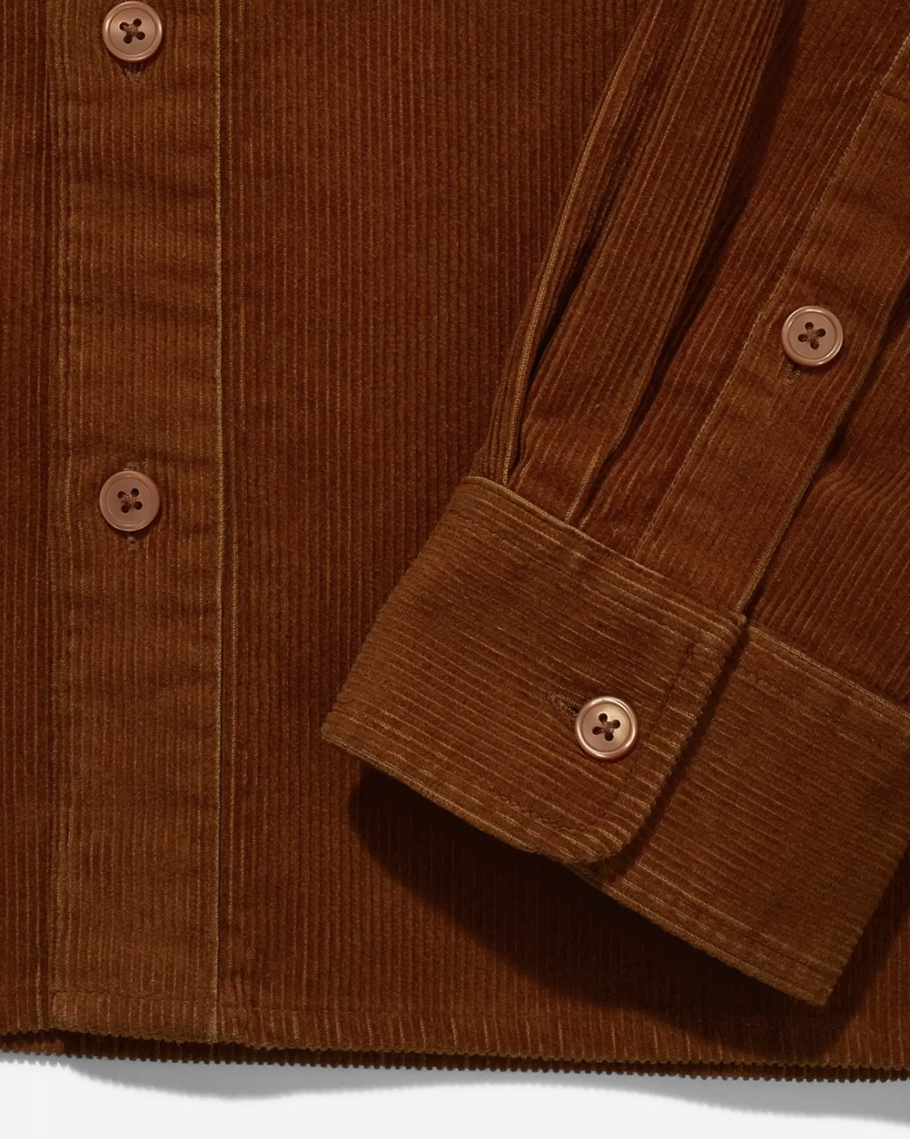 Nolan Washed Cord Long Sleeve Shirt