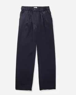 Palmetto Crinkled Satin Trousers