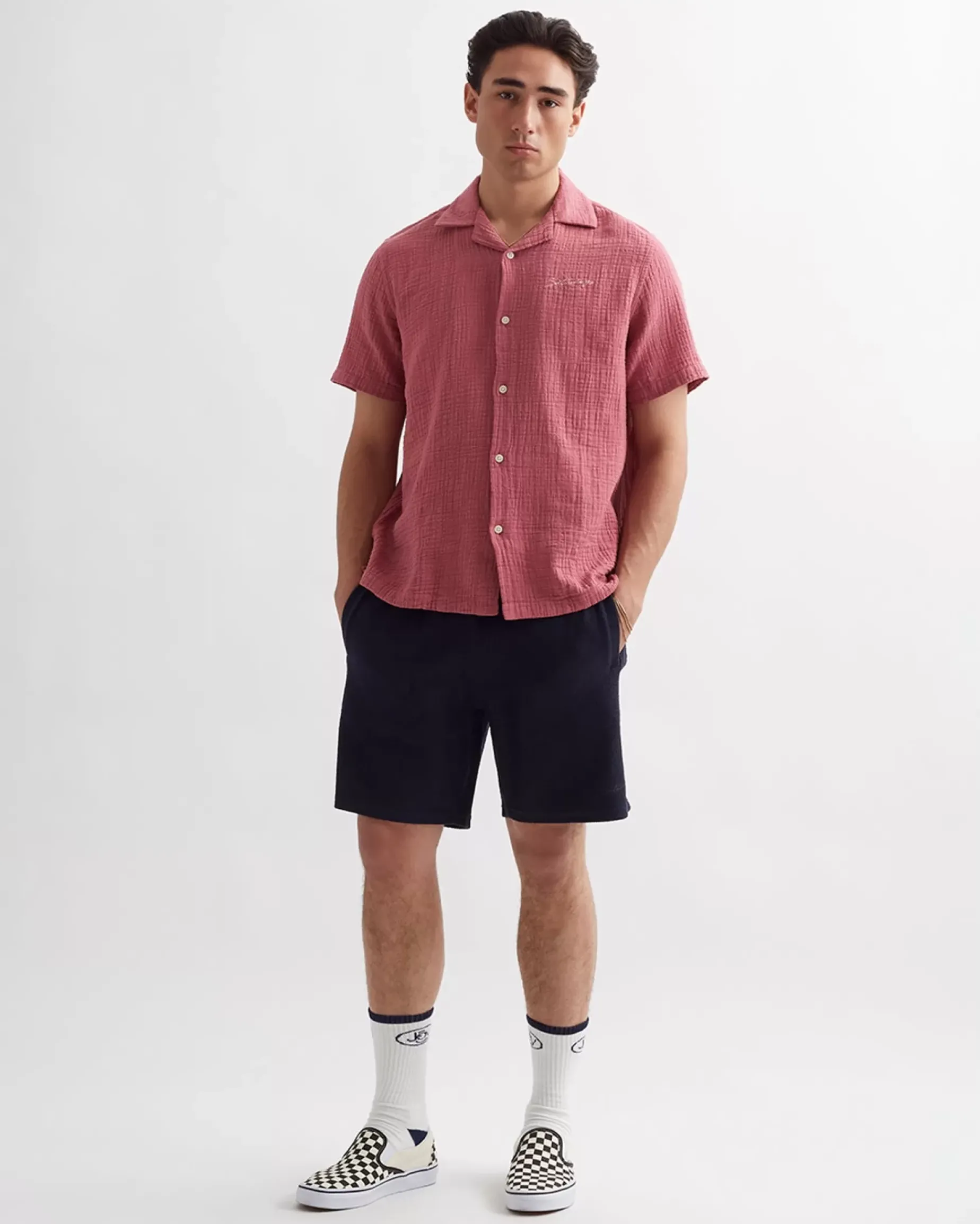 Terry Script Sweat Short