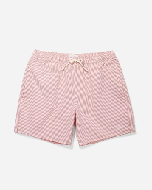 Timothy Seersucker Stripe Swim Short